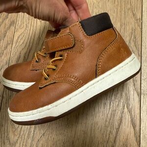 Polo by Ralph Lauren Brown Kids Sneakers Boots with Velcro